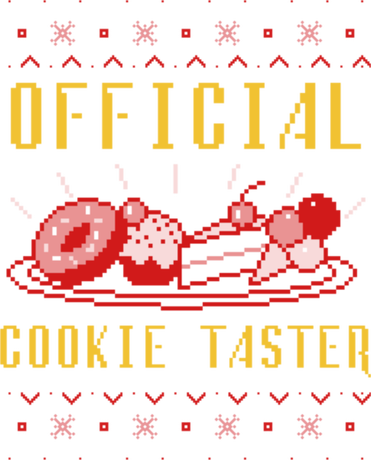 Nadruk Official cooki taster - Przód